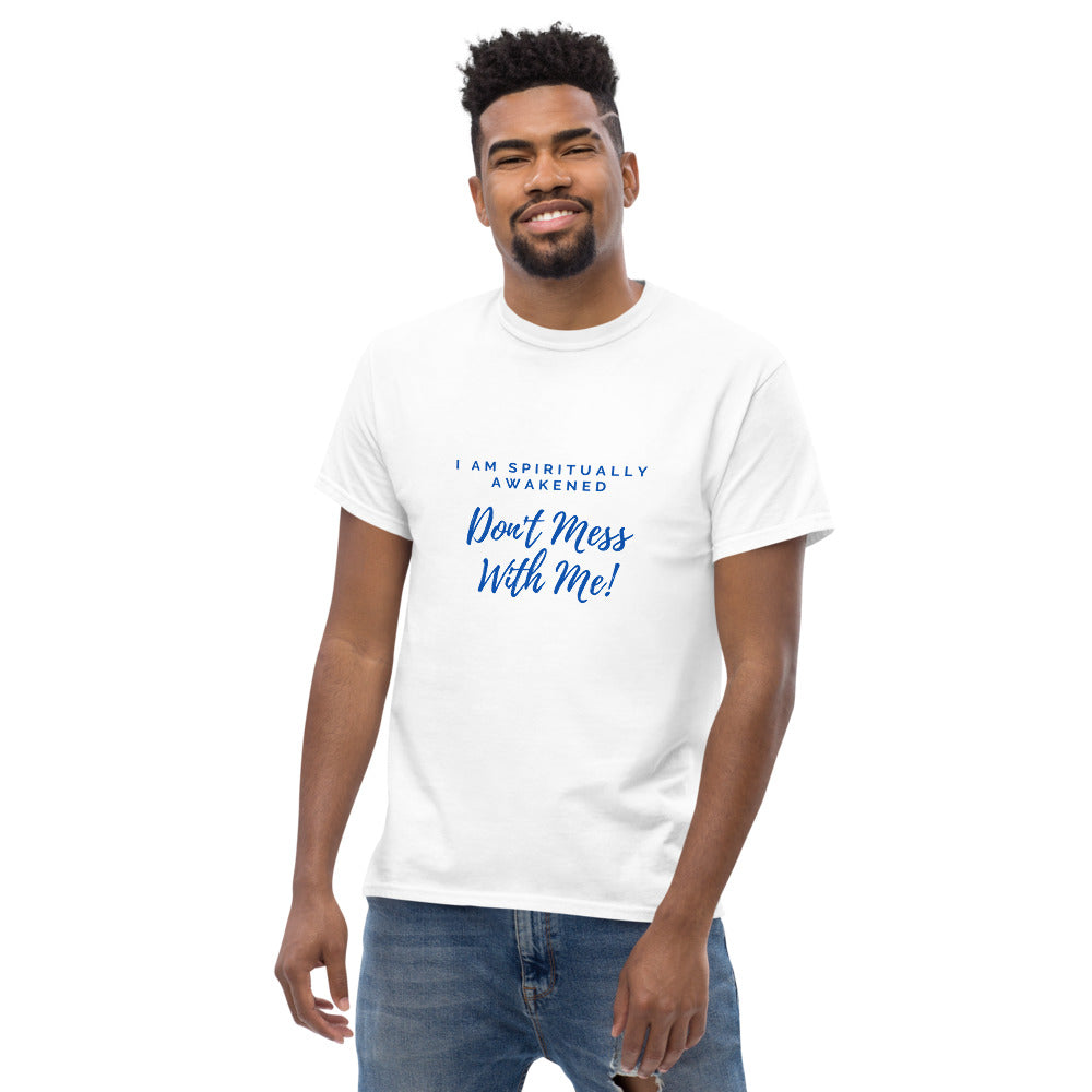Men's Spiritually Awakened heavyweight tee