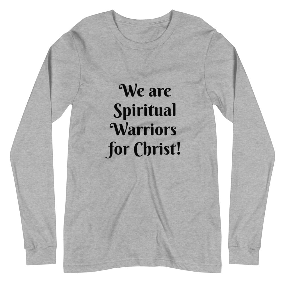 Spiritual Warriors for Christ - Long Sleeve Tee Unisex