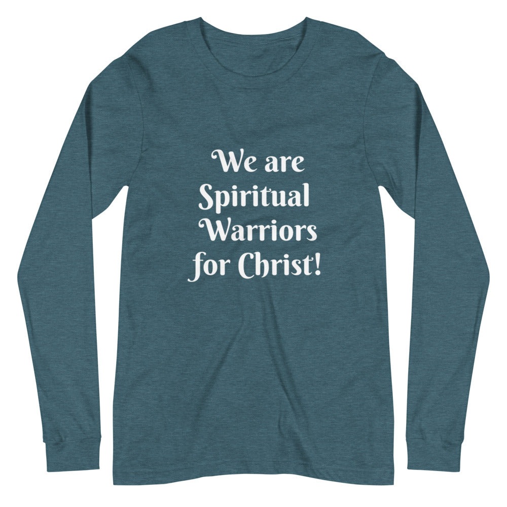 Spiritual Warriors for Christ - Long Sleeve T Unisex